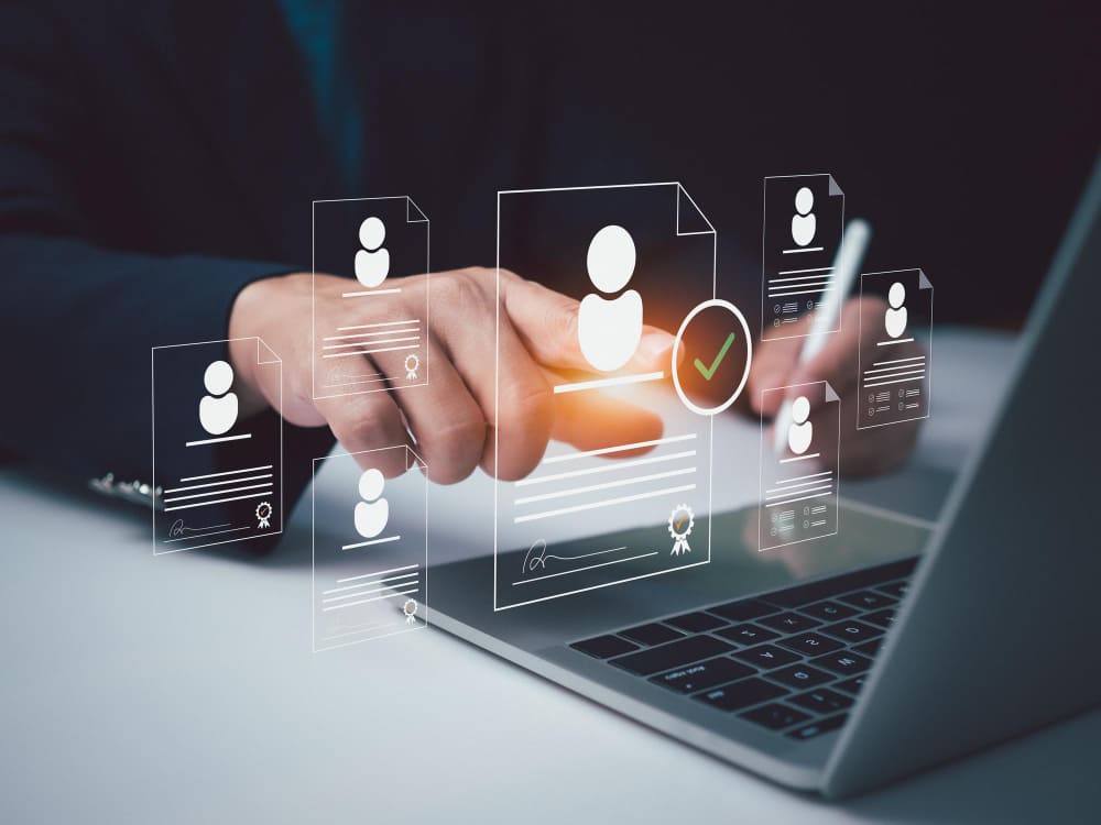 Professionelles Team-Meeting zur Personalvermittlung